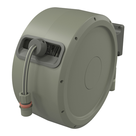 Dévidoir automatique mural 25 m 180° - Brico Dépôt
