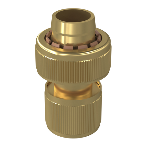 Raccord rapide laiton aquastop 19 Mm - Verve - Brico Dépôt