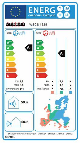 Pompe à chaleur - Unité d'extérieur - 2 500 W  - Brico Dépôt