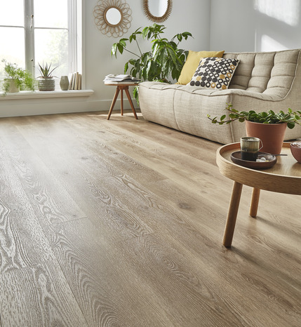 Lame PVC clipsable bois blond l. 18 cm x L. 122 cm. Ép. 4,5 mm - GoodHome - Brico Dépôt