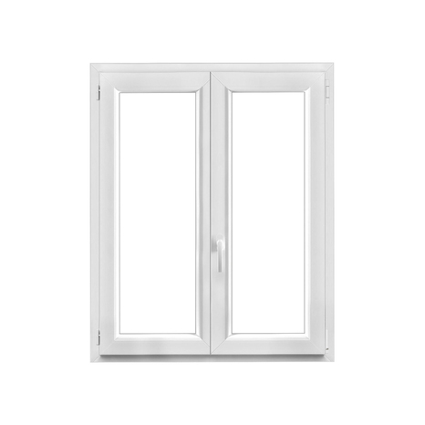 Fenêtre PVC blanc oscillo-battante 2 vantaux h.125 x l.100 cm - GoodHome - Brico Dépôt