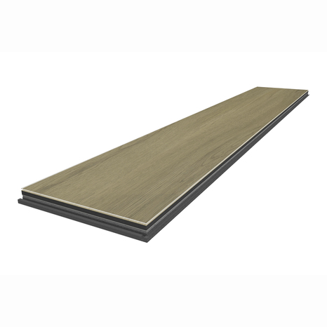 Lame PVC clipsable "Angora Fauve"  l. 21 x L. 123 cm x Ép. 4 mm - Gerflor - Brico Dépôt