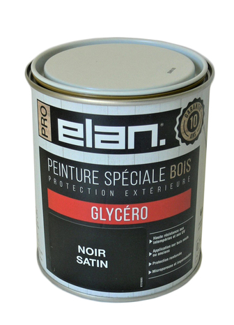 Peinture extérieur bois satin 0,75 L noir - Brico Dépôt