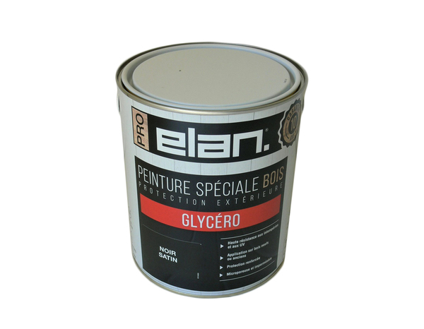 Peinture extérieur bois satin 2,5 L noir - Brico Dépôt