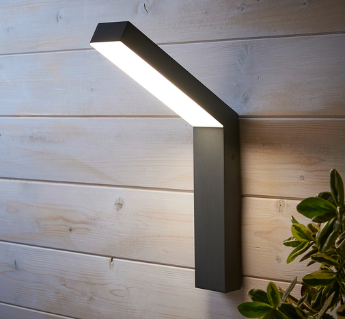 Applique murale "Scabio" LED - Anthracite - Marque BLOOMA - Brico Dépôt