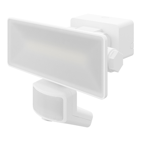 Projecteur à détection de mouvements Dircao IP65 20 W - Blanc - Marque BLOOMA - Brico Dépôt