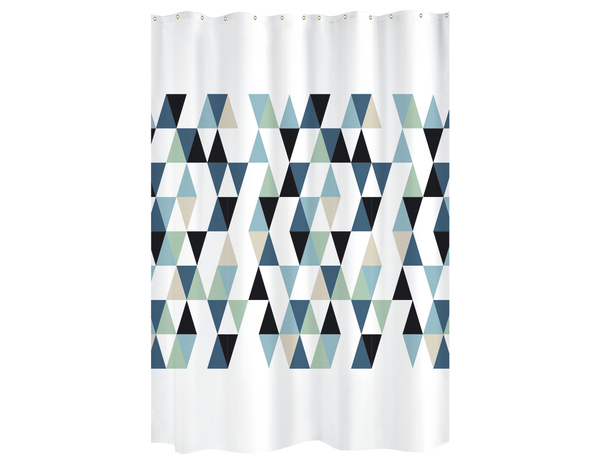 Rideau de douche "Kio" - H. 200 cm x l. 180 cm - Brico Dépôt