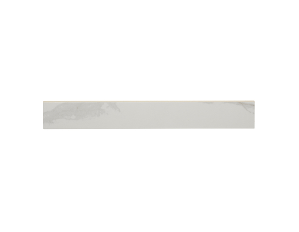 Plinthe "Ultimate Marble" blanc - 8 x 59,5 cm - GoodHome - Brico Dépôt