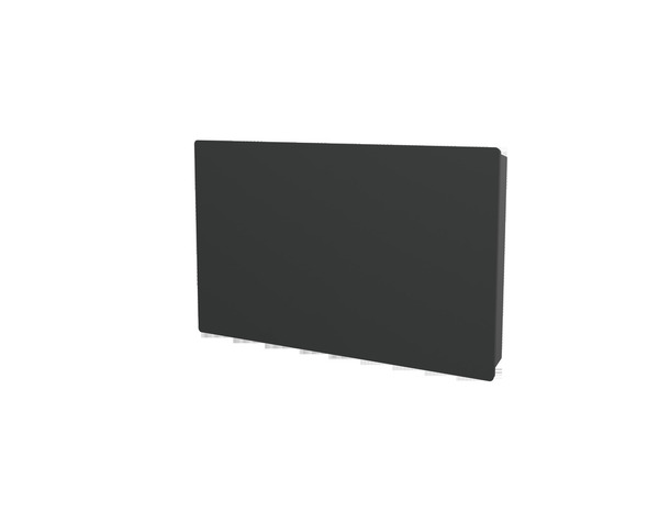 Radiateur céramique à inertie sèche "Meilla" anthracite - 1 500 W - Brico Dépôt