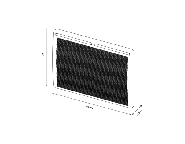 Panneau rayonnant "Dillam" - 1 500 W - Brico Dépôt
