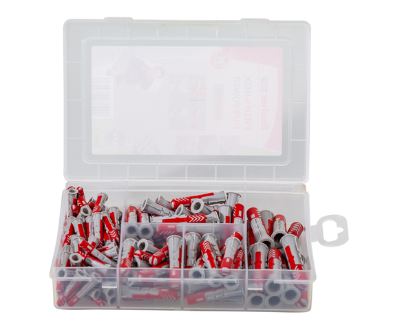 Mallette de 132 chevilles fischer profi-box duopower 6/8/10 - Fischer - Brico Dépôt