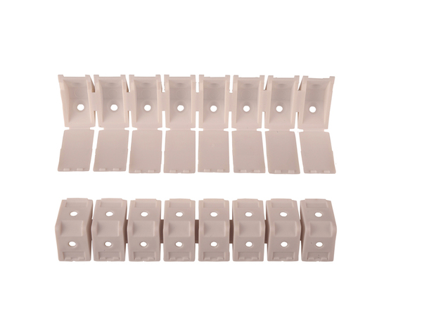 Lot de 16 taquets blanc pour dressing  - Brico Dépôt