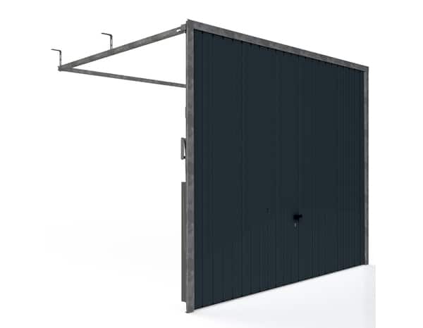 Bas de porte pour garage en aluminium avec brosse à visser - L. 2,5 m -  Brico Dépôt