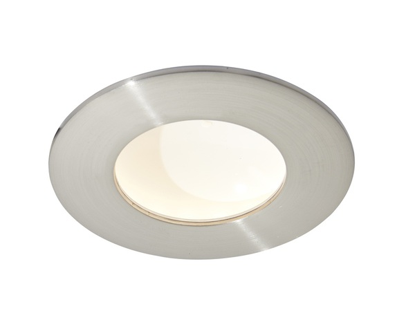 Lot de 3 spots LED "Regas" IP20 argent - 500 lm - Colours - Brico Dépôt