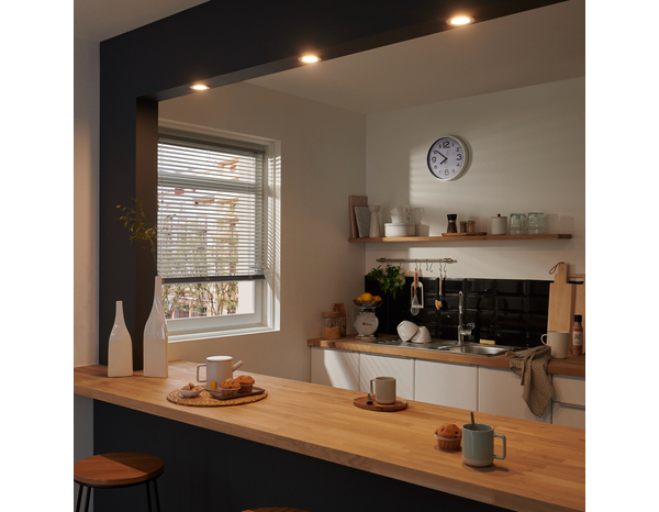 Lot de 3 spots LED "Thorold" argent - 500 lm - Colours - Brico Dépôt