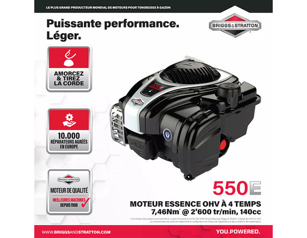 Tondeuse thermique auto-tractée 140 cm3 - Titan - Brico Dépôt