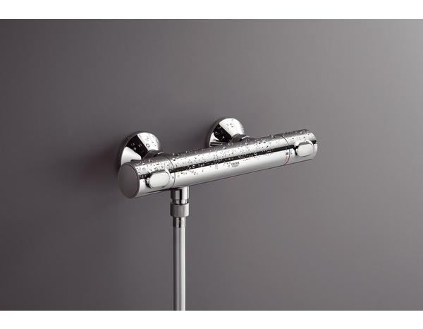 Mitigeur douche thermostatique "Precision Flow" - Grohe - Brico Dépôt