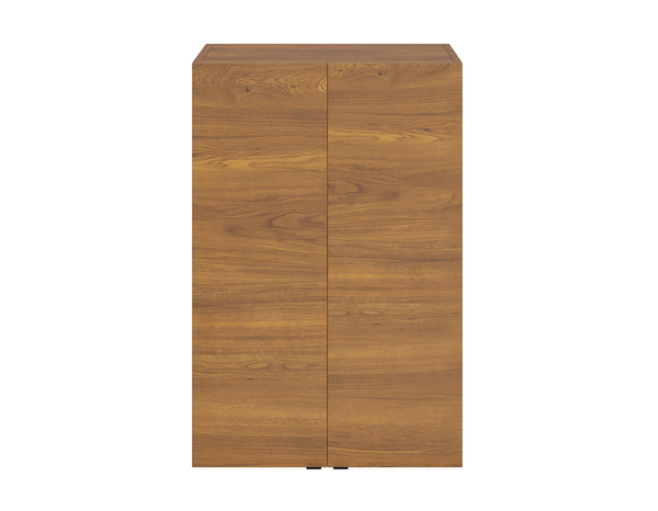 Armoire salle de bains effet noyer "Idalie" L. 60 x H. 90 x P. 36 cm - Cooke and Lewis - Brico Dépôt