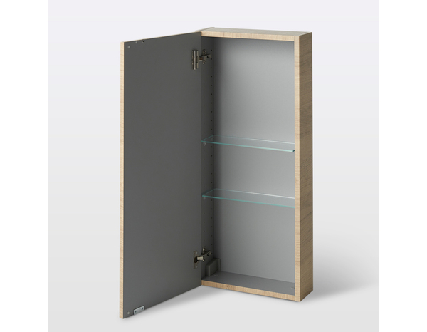 Rangement mural chêne Idalie L. 40 x H. 90 x P. 15 cm - Cooke and Lewis - Brico Dépôt