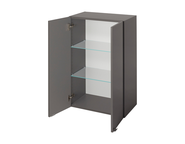 Rangement mural gris taupe Idalie L. 60 x H. 90 x P. 36 cm - Cooke and Lewis - Brico Dépôt