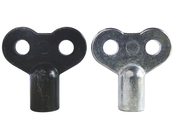 2 Clés de purgeur d'air et de robinet de vidange de radiateur - Carré de 4 ou 5 mm - Somatherm - Brico Dépôt