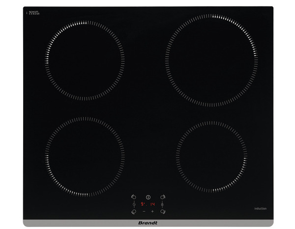 Plaque de cuisson induction - 4 zones - Brandt - Brico Dépôt