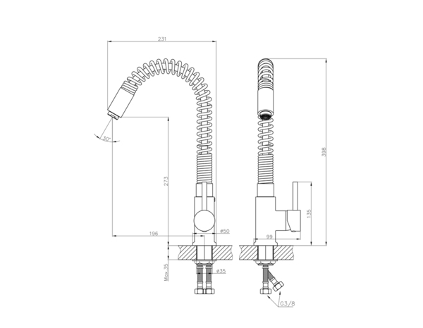 Mitigeur évier "Farin" - Cooke and Lewis - Brico Dépôt