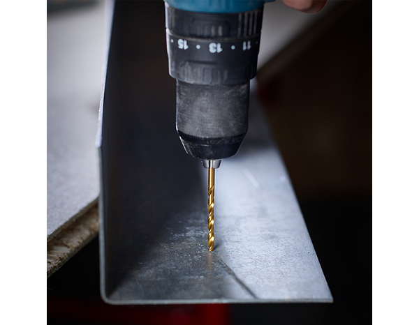 Lot de 2 foret en acier pour multi-matériaux tin, Diam. 4 x 75 mm - Erbauer - Brico Dépôt