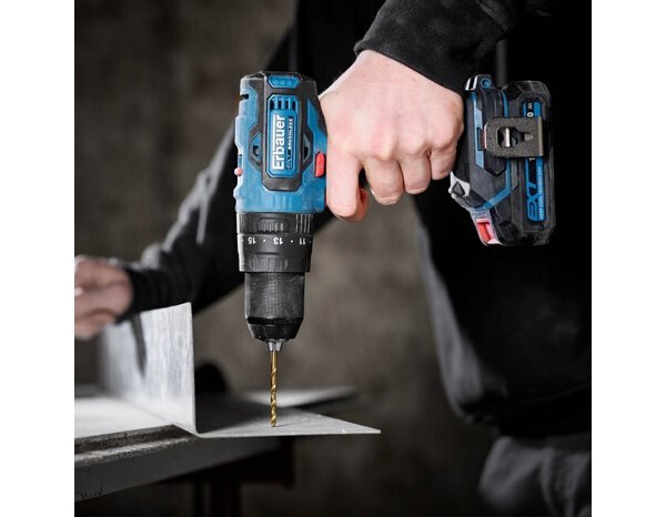 Lot de 2 foret en acier pour multi-matériaux tin, Diam. 4 x 75 mm - Erbauer - Brico Dépôt