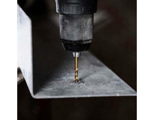 Lot de 2 foret en acier pour multi-matériaux tin, Diam. 4 x 75 mm - Erbauer - Brico Dépôt