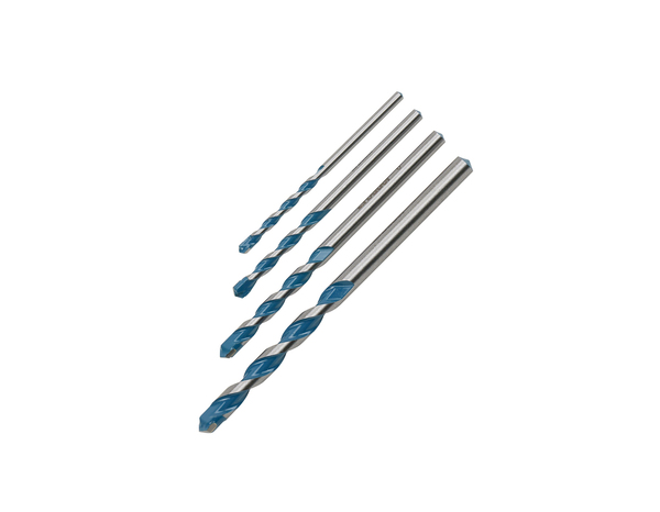 Lot de 4 forets multifonctions pour diverses matières - Erbauer - Brico Dépôt