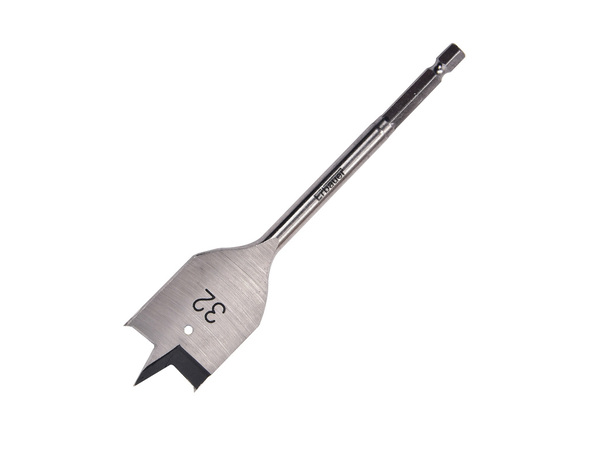 Mèche en acier carbone plate, à bois, Diam. 32 mm - Erbauer - Brico Dépôt