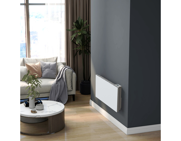 Radiateur céramique à inertie sèche "Meilla" blanc - 1 500 W - Brico Dépôt