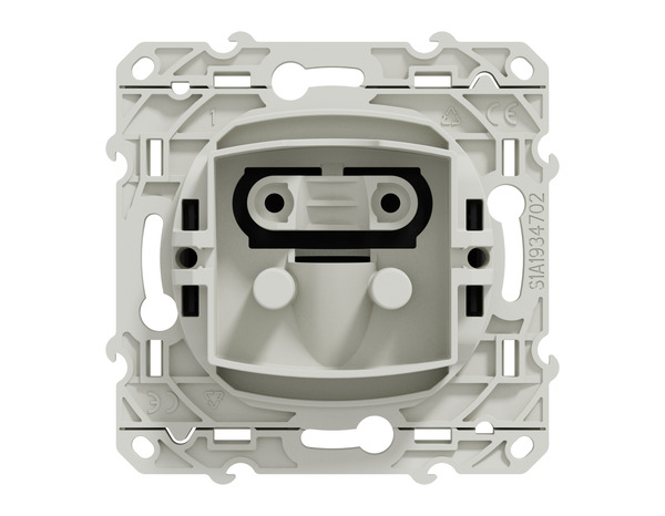 Sortie de câble "Odace" anthracite en plastique - Brico Dépôt