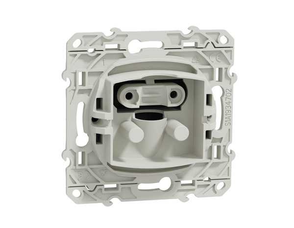 Sortie de câble "Odace" anthracite en plastique - Brico Dépôt