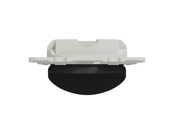 Sortie de câble "Odace" anthracite en plastique - Brico Dépôt