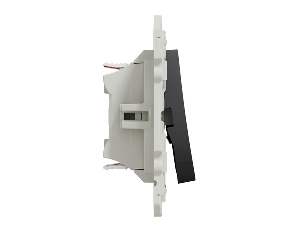 Double interrupteur va-et-vient "Odace" anthracite - Brico Dépôt