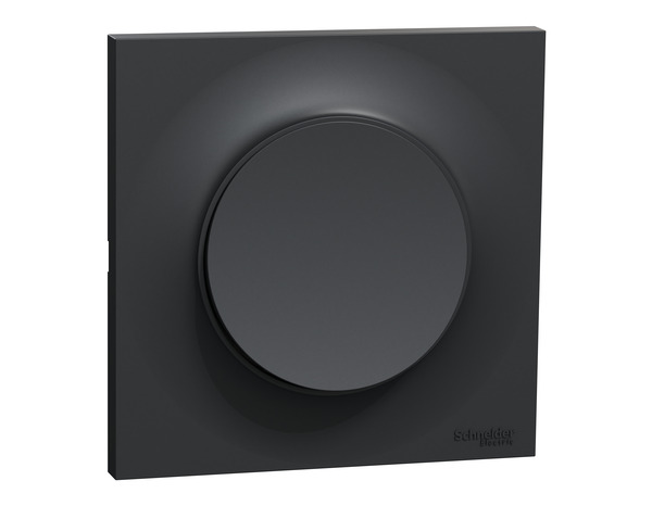 Lot de 5 interrupteurs va-et-vient complet "Odace" anthracite - Brico Dépôt