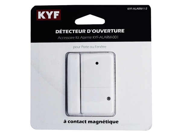 Détecteur d’ouverture pour porte et fenêtre portée radio 80 cm - Brico Dépôt