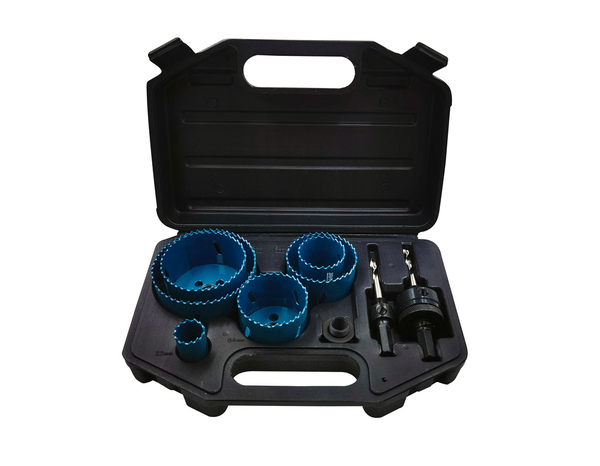 Lot de 11 embouts pour scie cloche bi-metal - Erbauer - Brico Dépôt