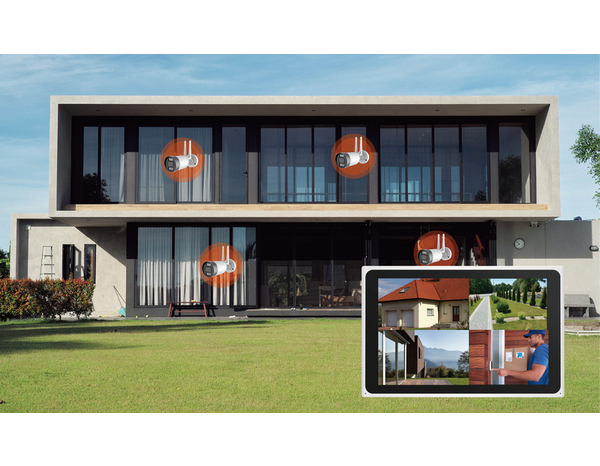 Caméra de surveillance extérieur WIFI - Brico Dépôt