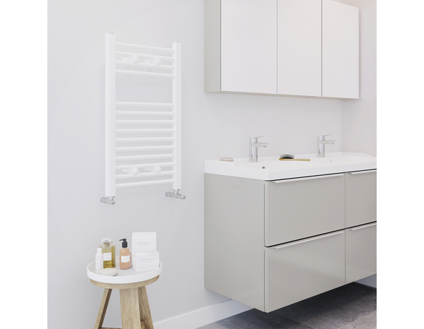 Sèche-serviettes plat et compact blanc - 272 W - Brico Dépôt
