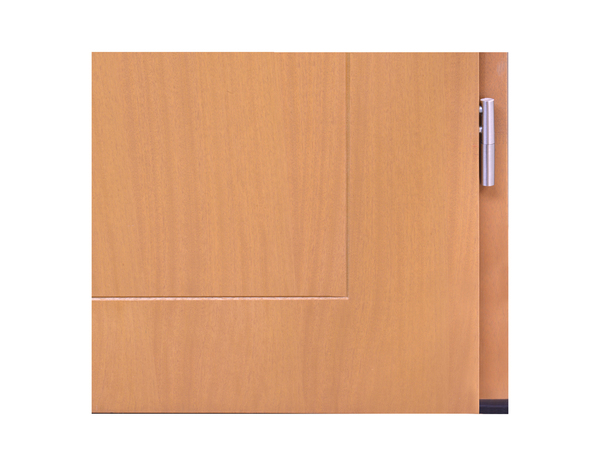 Porte entrée bois Méranti "Arya" H. 215 x l. 90 droit - GEOM - Brico Dépôt