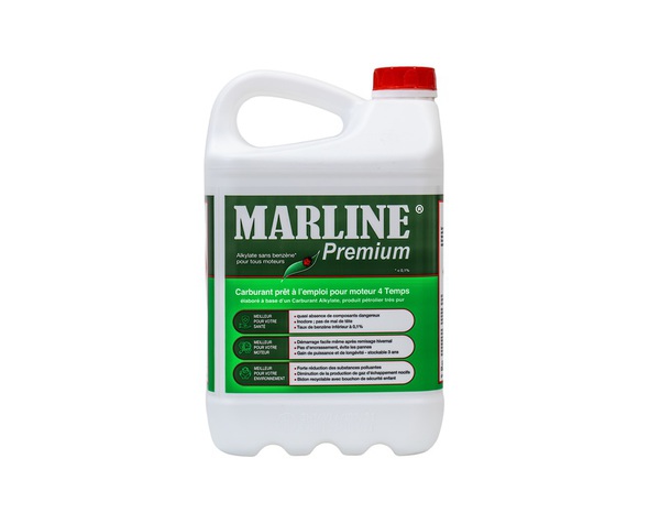 Carburant alkilat pour moteurs 4 temps - 5 L - Marline - Brico Dépôt