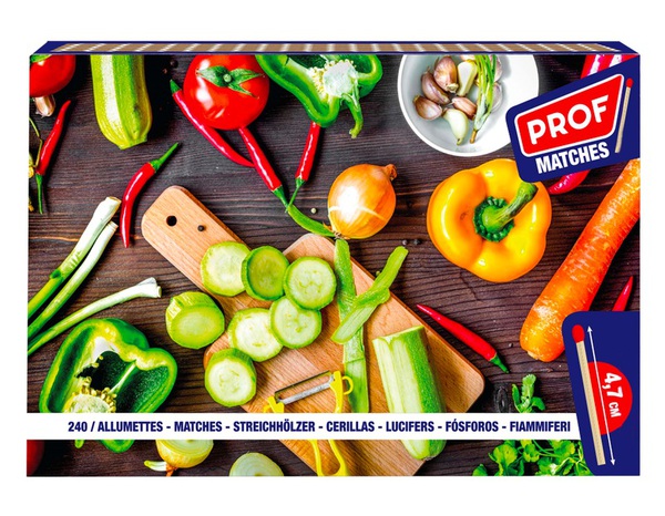 Lot de 3 boîtes de 240 allumettes - 4,7 cm - Pyrofeu - Brico Dépôt