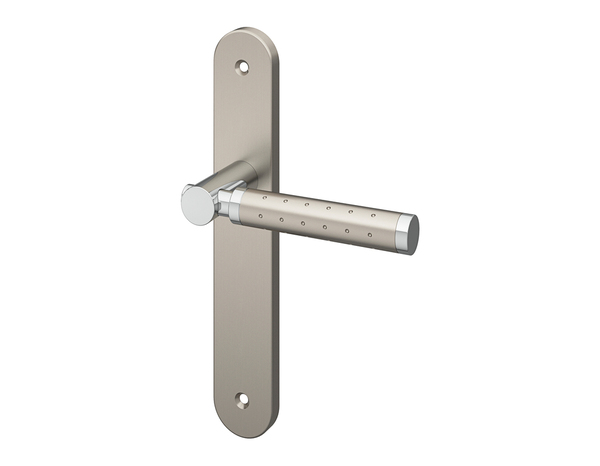 Poignée de porte "Bernice" sans trou - Entraxe 195 mm - Cooke and Lewis - Brico Dépôt