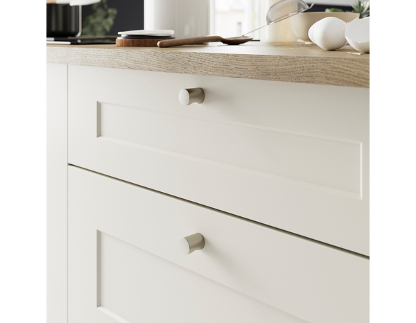 Lot de 6 boutons de meuble "Derenic" - Ø 20 mm - Brico Dépôt