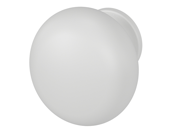 Bouton de meuble rond "Iza" - Blanc - Ø 30 mm - Brico Dépôt