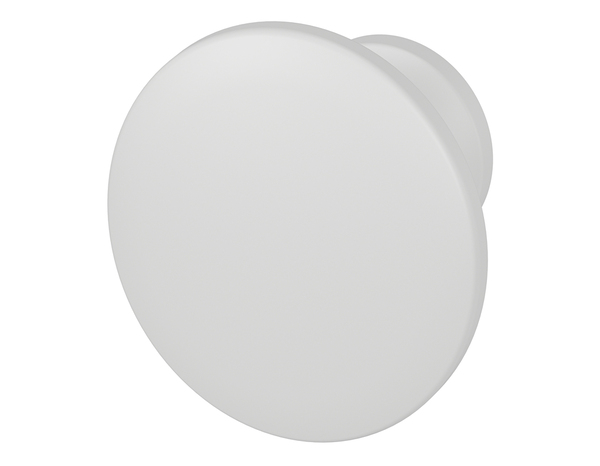 Bouton de meuble rond plat "Iza" - Blanc - Ø 30 mm - Brico Dépôt
