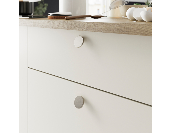 HUGOLEM Lot De 4 Boutons De Placard En Laiton En Forme De Cœur